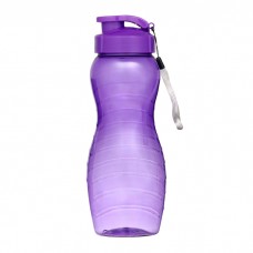 Бутылка для воды, 1 л, 25?9 см, сиреневая