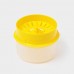 Купить Сепаратор-соковыжималка с контейнером Доляна Солнышко  2 в 1  пластик  13 10 см  600 мл  жёлтый  9 в Щелково