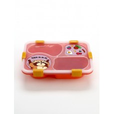 Ланч - бокс с 4 секциями Енот, 23?17?5.5 см