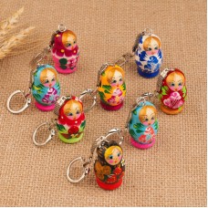 Брелок Матрёшка, 4,5х2,5 см, ручная роспись
