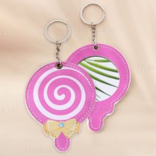 Брелок-зеркало Леденец, 8 см