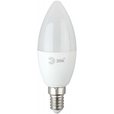 Лампа светодиодная ECO LED B35-10W-865-E14 R (диод свеча 10Вт холодн. E14) (10/100/3500) ЭРА Б004533