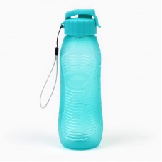 Бутылка для воды, 600 мл, 6.6 х 23 см, голубая 9755300