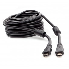 Кабель HDMI Cablexpert CCF2-HDMI4-15M, 15м, v1.4, 19M/19M, черный, позол.разъемы, экран, 2 ферр коль