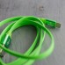 Купить Кабель USB - TYPE-C YOLKKI Trend 01 зеленый  1м   max 2A в Щелково