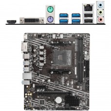 Материнская плата MSI A520M-A PRO, AM4, AMD A520, 2xDDR4, 4xSATA, 1xM.2, 1xPCIe 3.0 x16, 1xDVI-D, 1x