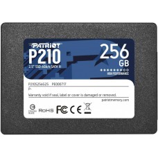 Накопитель SSD 2.5 Patriot 256GB P210 (SATA3, up to 500/400Mbs, 3D TLC, 7mm)