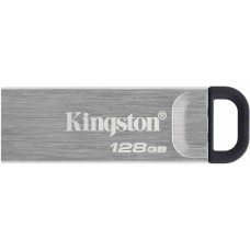 Флеш Диск Kingston 128Gb DataTraveler KYSON DTKN/128GB, (USB 3.2, 200 МБ/с при чтении, 60 МБ/с при