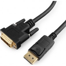 Кабель DisplayPort-DVI Gembird/Cablexpert  1.8м, 20M/19M, черный, экран, пакет(CC-DPM-DVIM-6)