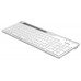 Купить Клавиатура A4Tech Fstyler FBK25 белый серый USB беспроводная BT Radio slim Multimedia в Щелково