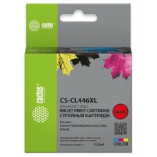 Картридж струйный Cactus CS-CL446XL CL-446XL многоцветный (15мл) для Canon PIXMA MG2440/2540/2940/i