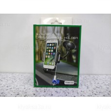 Автодержатель для телефона на панель/стекло зажим item:022.