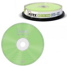 Диски Cake Box DVD-RW Mirex 4.7Gb, 4x                                   [10шт.]
