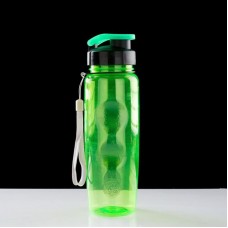 Бутылка для воды, 650 мл, 23 х 7 см, микс2965791