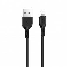 USB Hoco X13 Easy Lightning (L=1м) черный