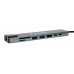Купить Док-станция Type-C Gembird UHB-D3  8в1  USB2 0  USB3 1  Type-C PD87W  Type-C  HDMI  SD TF  RJ45  каб в Щелково