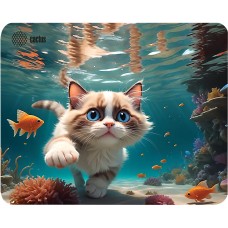 Коврик для мыши Cactus Fish Cat 300x250x3мм (CS-MP-D15M)