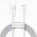Купить Кабель Baseus  Lightning - USB  2 4 А  2 м  белый в Щелково