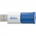 Купить Флеш Диск Netac U182 Blue 256Gb NT03U182N-256G-30BL  USB3 0  пластиковая бело-син  в Щелково
