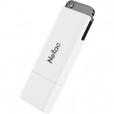 Флеш Диск Netac U185 16Gb NT03U185N-016G-30WH, USB3.0, с колпачком, пластиковая белая