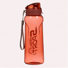Бутылка для воды, 800 мл, SPORT, 23 х 7.6 х 4.8 см, красная9934104