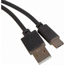 Кабель USB (m)-USB Type-C (m) 1м черный BEHPEX