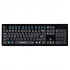Клавиатура Oklick 870S черный USB беспроводная slim Multimedia