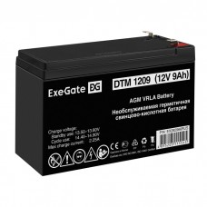 Батарея ExeGate DTM 1209/EXS1290 (12V 9Ah 1234W), клеммы F2