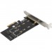 Купить Переходник ExeGate EXE-509 M 2 B key   M 2 M Key - PCI-Ex4 SATA в Щелково