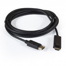 Кабель Exegate EX284915RUS  DisplayPort-HDMI ExeGate EX-CC-DP-HDMI-1.8 (20M/19M, 1,8м, экран)