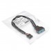 Купить Кабель-переходник USB 2 0-USB 3 0 ExeGate EX-CC-U3U2-0 15  9pin F  19pin M   0 15м  в Щелково