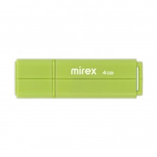 Флеш накопитель 4GB Mirex Line, USB 2.0, Зеленый