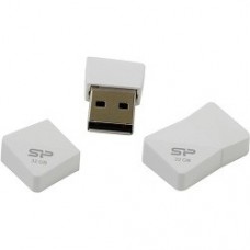 Флеш Диск Silicon Power 32Gb Touch T08 SP032GBUF2T08V1W USB2.0 белый