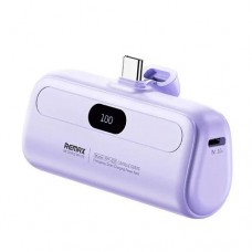 Аккумулятор внешний 5000mA REMAX Capsule RPP-632 (Type-C, 2A ) фиолетовый