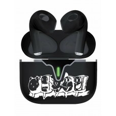 Гарнитура QUMO TWS LiFE Avengers ВТ 0101 черный