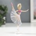 Купить Сувенир полистоун Девочка-балерина в бело-голубом платье и розовых пуантах5185281 в Щелково