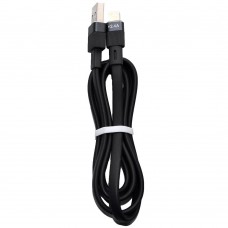 Кабель USB - Lightning 8-pin REMAX Flushing RC-001i черный (1м) /max 2,4A