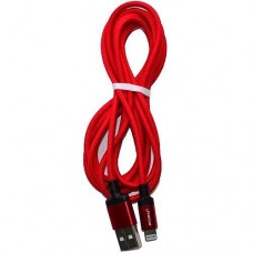 Кабель USB - Lightning [3A, 2m] RECRSI M24 красн.