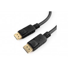 Кабель DisplayPort Gembird/Cablexpert , 1м, 20M/20M, черный, экран, пакет(CC-DP-1M)