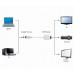 Купить Переходник DisplayPort - HDMI A-DPM-HDMIF-002-W  белый  пакет в Щелково