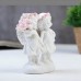 Купить Сувенир полистоун Белоснежные ангелы в розовых веночках с букетом роз4280772 в Щелково