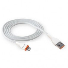 Кабель USB - Lightning 8-pin WALKER C565 белый (1м)