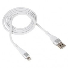 Кабель USB - Lightning [3.1A, 1m] WALKER C580 бел.