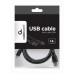 Купить Кабель USB 2 0 Pro Gembird Cablexpert CCP-USB2-AM5P-6  AM miniBM 5P  1 8м  экран  черный в Щелково