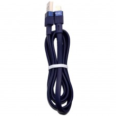 Кабель USB - Lightning 8-pin REMAX Flushing RC-001i синий (1м) /max 2,4A/