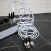 Купить Кабель USB - micro USB DENMEN D25V серебро  1м  max 2 4A  в Щелково