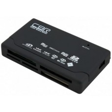 Картридер CBR CR-455, All-in-one, USB 2.0, ноут., софттач