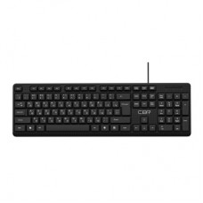 Клавиатура CBR KB 111 Carbon проводная, USB, чёрный
