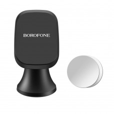 Автодержатель для телефона на стекло/панель (с магнитом) BOROFONE BH22 черный