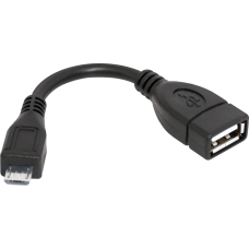 Адаптер USB 2.0 A-micro (m-f) OTG 0.15 m Defender